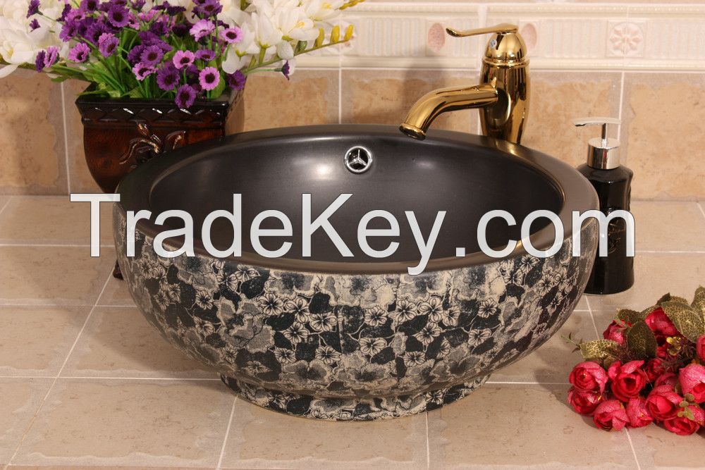 porcelain art basin