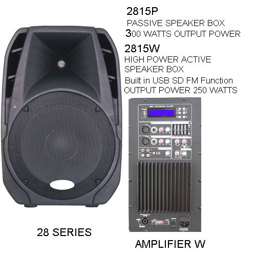 250 Watts Speaker Box