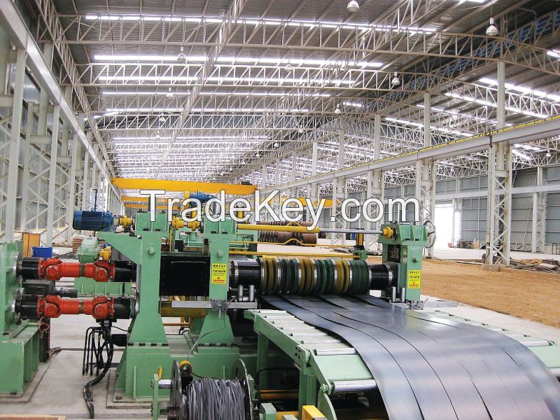 Coil slitting line