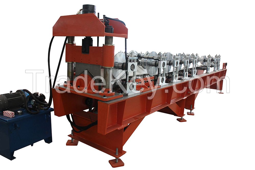 Ridge cap roll forming machine