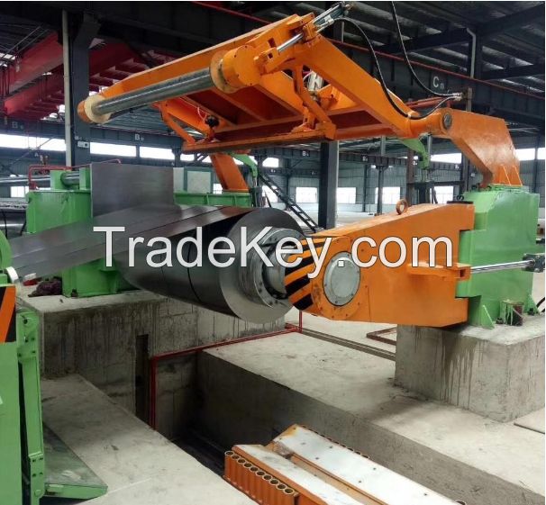 Metal Coil Slitter Machine with Double Slitter heads for Quick Change