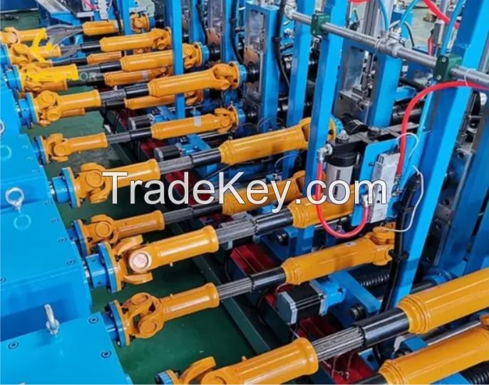 Round square and rectangle pipe making machine