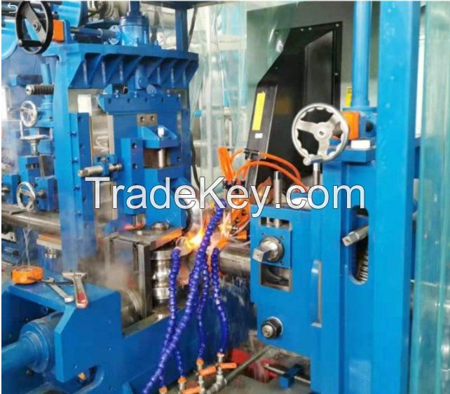 High Frequency ERW Pipe Rolling Machinery Electric Welded Pipe Mill Line