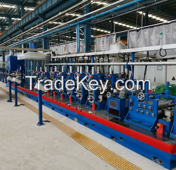 Galvanized Steel Roller Quick Change High Frequency Steel Pipe Profile Manufacturing Equipment