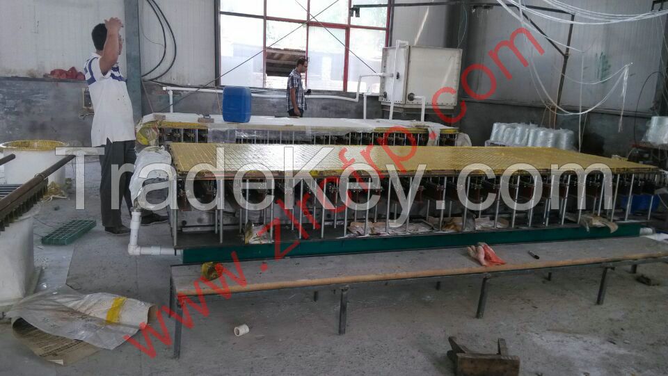 FRP grating machine with 1220X3660X38mm