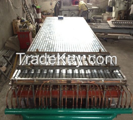 FRP molded grating machine