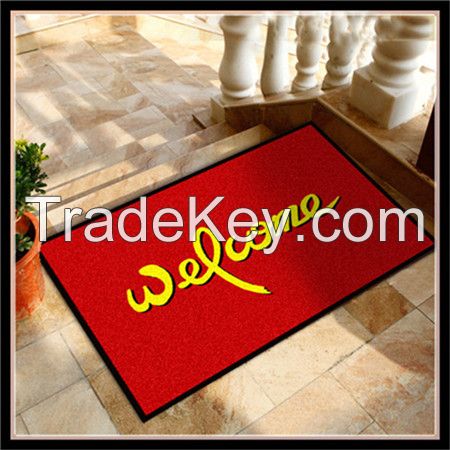 Nylon LOGO printed Door Mat, Floor Mat, Carpet Supplier in China