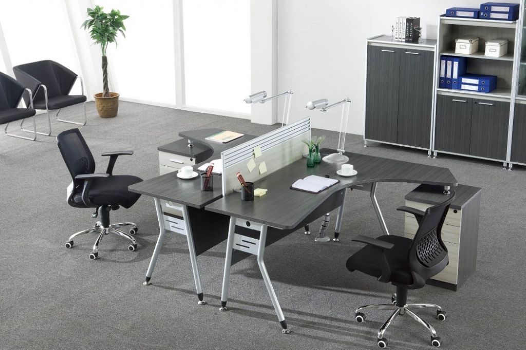 modern two seater office workstation furniture, #NT-22