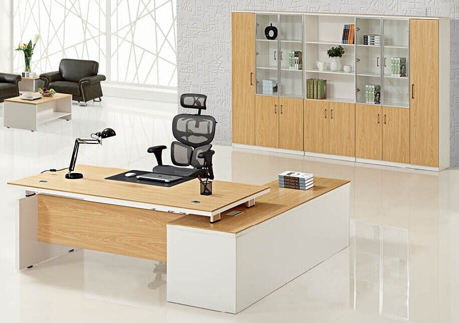 modern office melamine executive desk office furniture factory, #Z0806