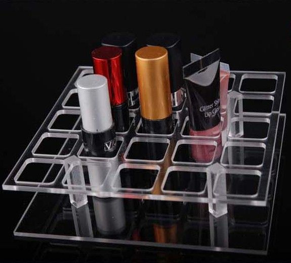 Acrylic Lipstick Gloss Makeup Cosmetic Stand Display (JD-A-029)
