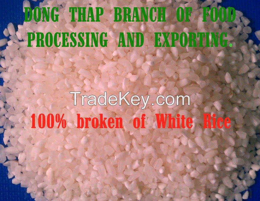 Sell Vietnamese 100% broken rice