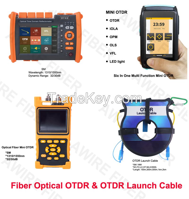 Awire Optical Fiber WT830008 SM MM multi-function OTDR and OTDR Launch Cable for FTTH