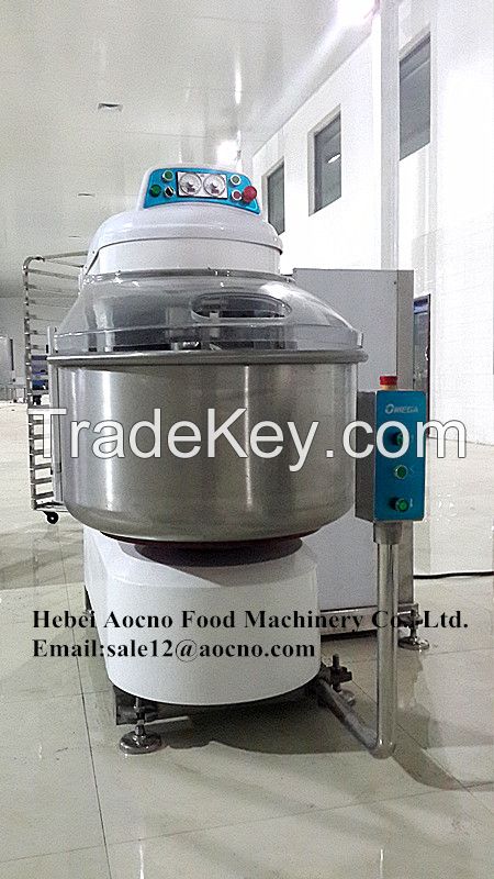 Automatic tipping mixers