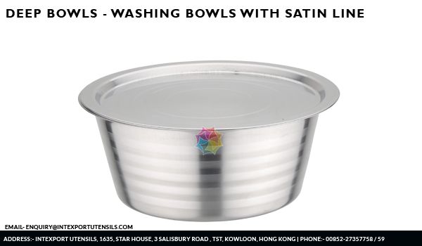 Stainless Steel Washing Bowls