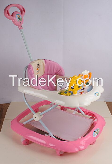 sell baby walker with handle and footmat