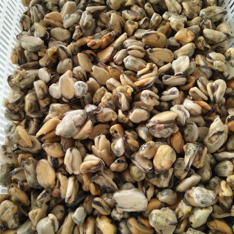 Sell cooked mussel meat