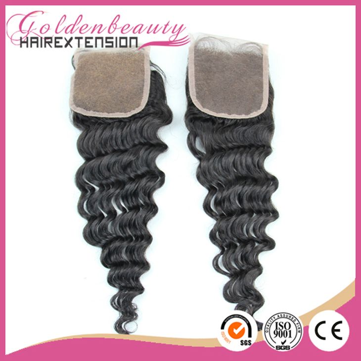 Grade 5A Cheap price hand made Silk Base Lace Closure