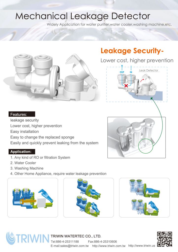 New Mechanical Water Leakage Detector