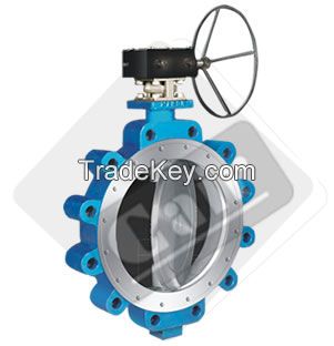 off-set disc butterfly valve