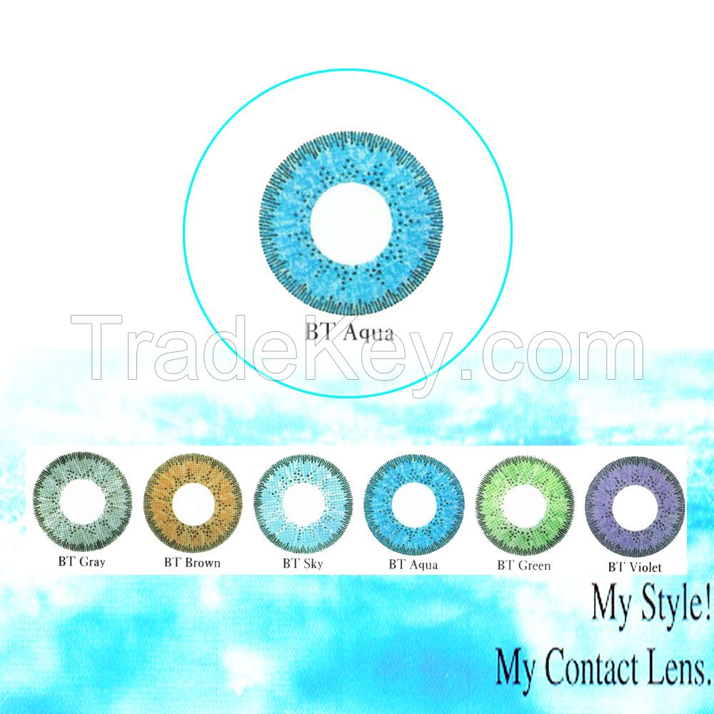 2016 GnG Dueba natural 2ton color contact lenses / wholesale / blue color contact lenses