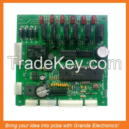 Printing Machine Quality PCB Assembly / Green Oil FR4