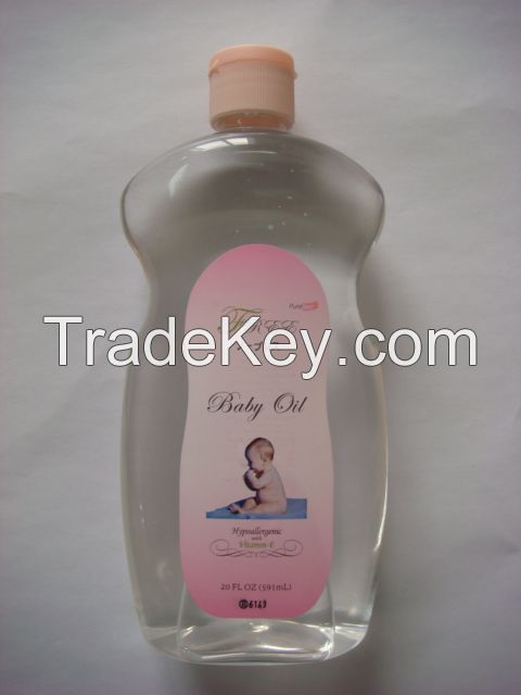 supply 200ml, 300ml, 500ml and 591ml baby oil