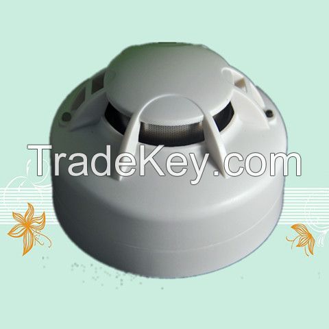 fire alarm detector 4-wire Smoke Detector with Sound and Relay output