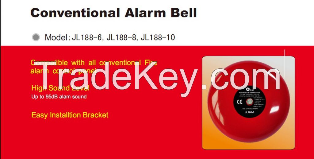 2 wire bell electric bell alarm bell with fire alarm systems