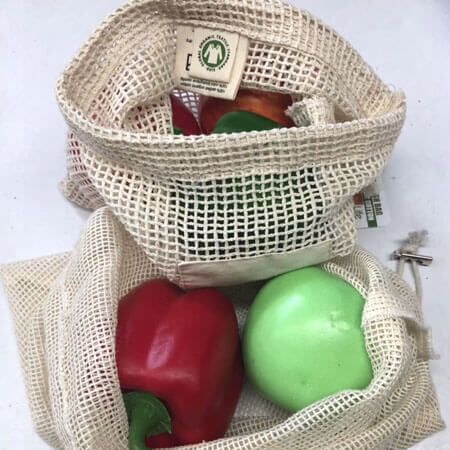 Reusable grocery bags