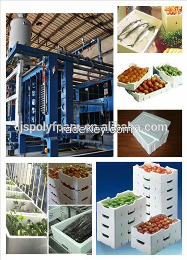 Automatic and Vacuum Forming Machine Type jishun PS foamed Lunch box/container making machine