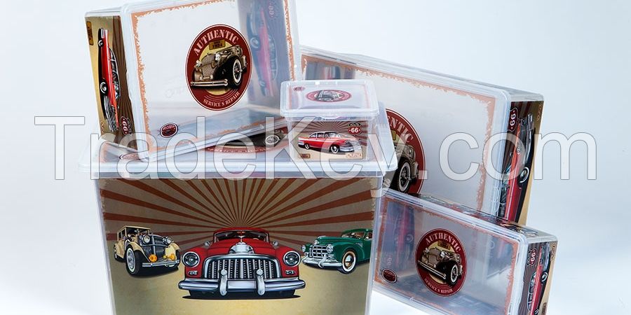 Route 66 Cars- Decorative Storage Boxes