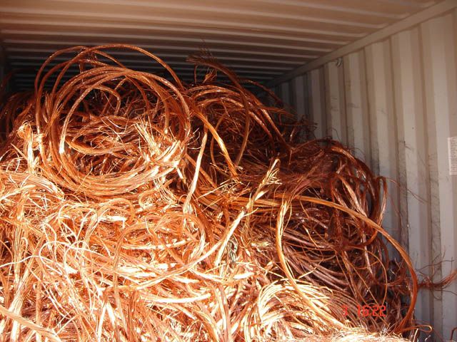 Copper wire Scrap ( Millberry)99.9%