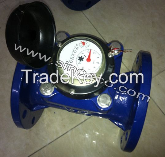 Agriculture irrigation woltman type flange water meter