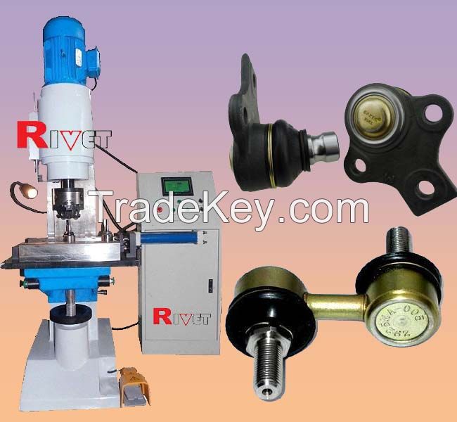 riveting machine XM20-PLC, steering ball pin riveting machine, riveting machine