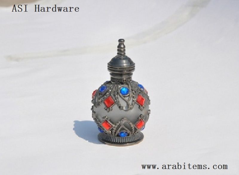 ASI Metal Perfume Bottles, Antique Perfume Bottles