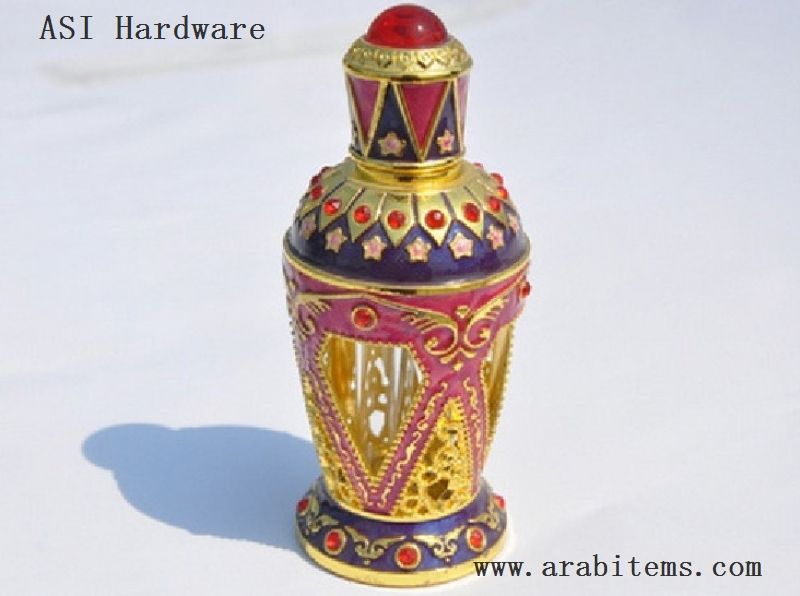 ASI Metal Perfume Bottles, Antique Perfume Bottles