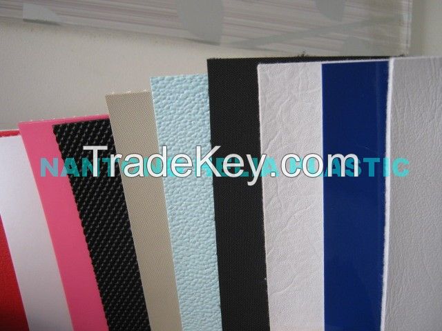 PVC Stocklot leather for shoe
