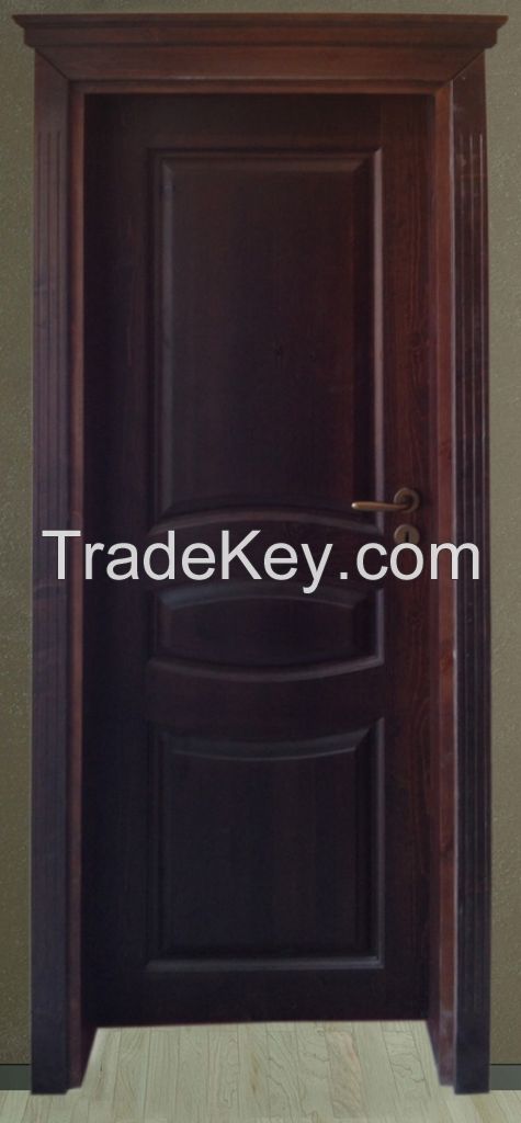 Solid wood interior door IVM001