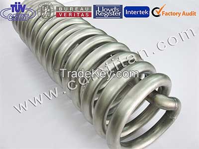 Titanium welded tube, Titanium coil tube