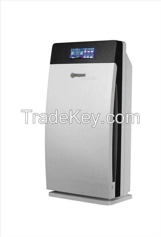 CE Intellegent home air purifier HEPA air ionizer UV purifier ZZ-602