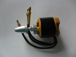 Helicopter Brushless Motor (3536-KV750 -Long Shaft )