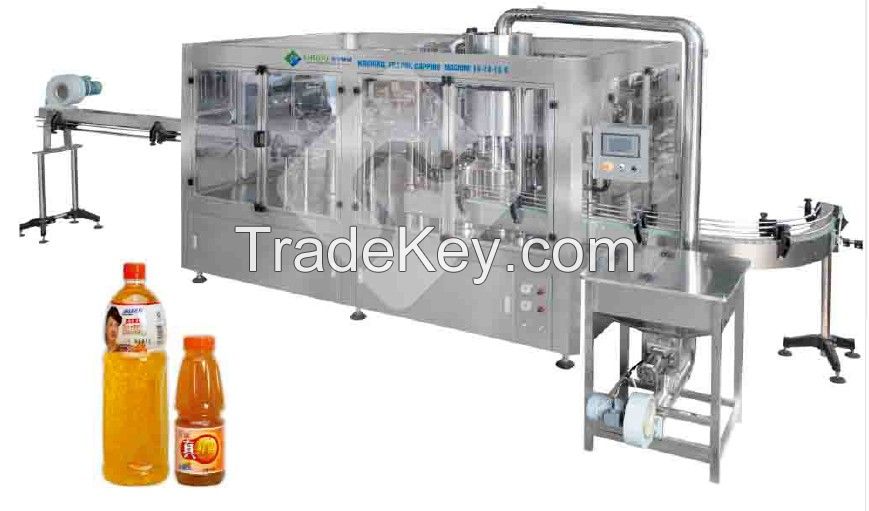 PET bottle juice filling plant