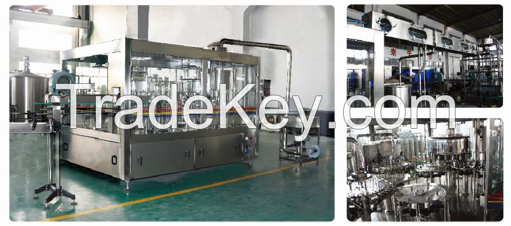 carbonated soda water filling machine