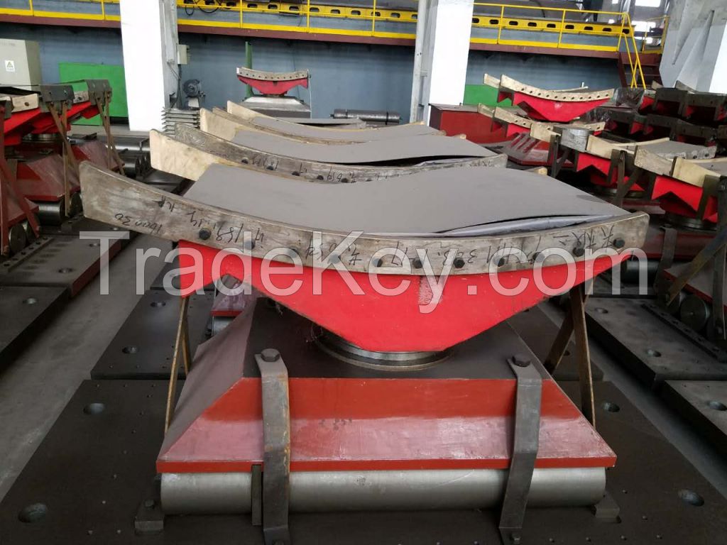 Cement Machinery Spare Parts Slide Bearing/Bearing Tile/Bearing Liner/Bearing Bush/Seat/Base/Shell for Ball Mill/Kiln