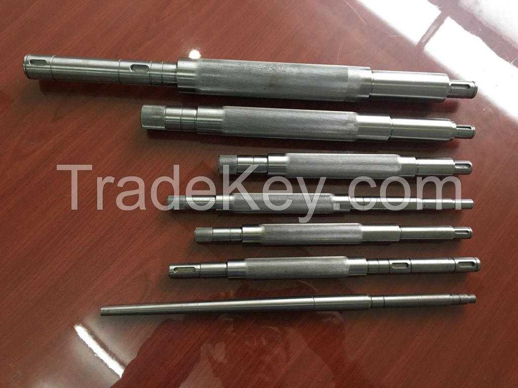 Precision drive motor shaft