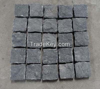Black Austral Granite Cobblestone