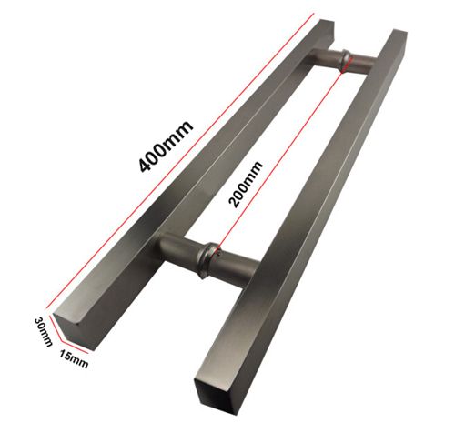 304#Stainless steel modern square door Pull handle