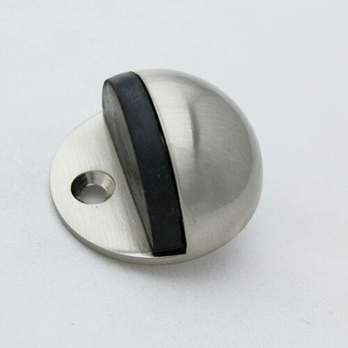 Stainless steel oval pattern floor  door stop