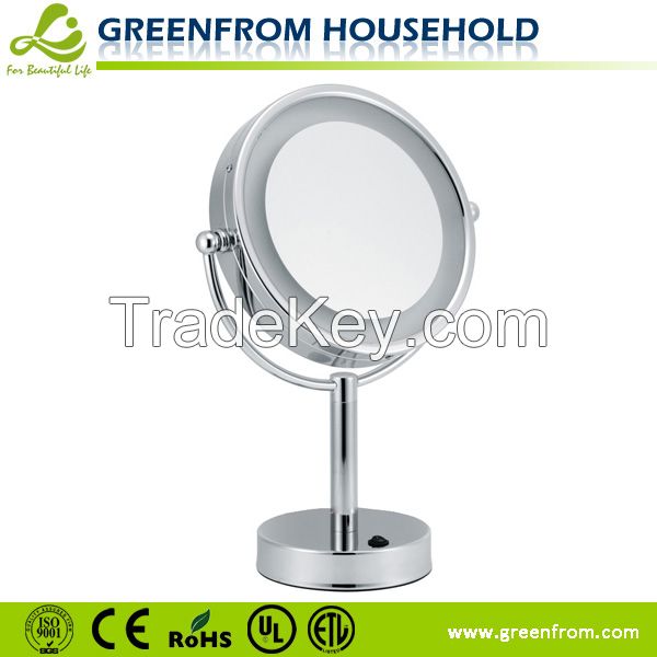 Wholesale promotion gift LED mirror, bathroom mirror, cosmetic mirror