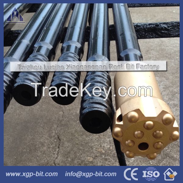 2440mm T45 Thread Drill Rods Rock Steels